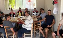 Kozan İlçe Tarım ekipleri Ayşehoca Mahallesi'nde üreticileri bilgilendirdi