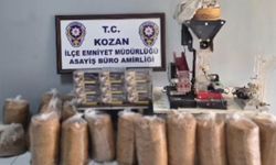 Kozan'da kaçak tütün operasyonu! 69 kilo tütün ele geçirildi