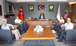 Muhtarlardan İl Sağlık Müdürü Halil Nacar’a ziyaret
