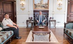 Mustafa Yavuz'dan Askeralma Bölge Başkanı Albay Savaş Çağlar'a kabul
