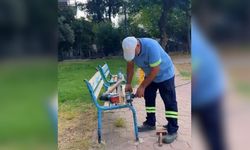 Seyhan’da park ve yeşil alanlara bakım çalışması