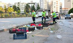Seyhan’da pazar yerlerinde hummalı temizlik çalışması