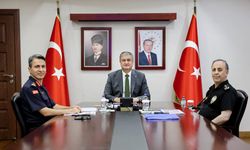 Vali Yavuz, organize suçlarla mücadele toplantısına katıldı