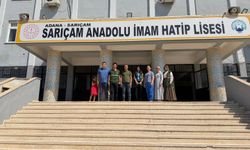 Yeşilay Adana Şubesi’nden Sarıçam İmam Hatip Lisesi’ne anlamlı ziyaret