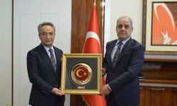 DAİMFED heyeti Başsavcı Ahmet Çelikkol’u ziyaret etti