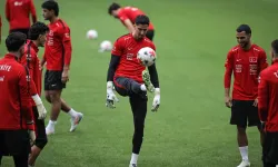A Milli Futbol Takımı, İtalya maçı hazırlıklarını tamamladı