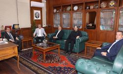 Adana Ticaret Odası’ndan ÇÜ Rektörü Beriş’e ziyaret