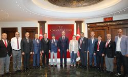 Adana Valisi Mustafa Yavuz şehit ve gazi dernekleri yöneticilerini ağırladı