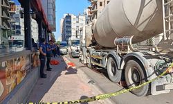 Adana’da beton mikserinin altında kalan kişi hayatını kaybetti