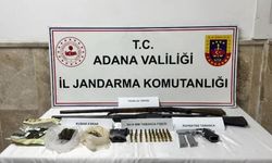 Adana’da silah ve uyuşturucu operasyonu: 5 gözaltı