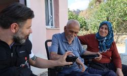 Adana'daki orman yangınında evi yanan yaşlı çiftin yüzü hayırsever desteğiyle güldü