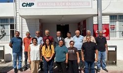 Ali Bedrettin Karataş'tan CHP İlçe Başkanlığına ziyaret