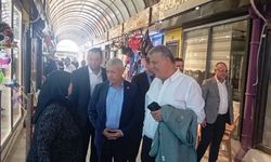 Ayhan Barut'tan Hatay'daki Uzun Çarşı ziyareti