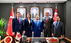 Bakanı Gürlek, MHP Adana İl Başkanlığı’nı ziyaret etti