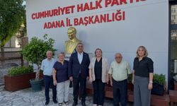 CHP Adana İl Başkanlığı’nda anlamlı buluşma