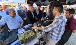 AK Partili Faruk Aytek Saimbeyli’de esnafın nabzını tuttu