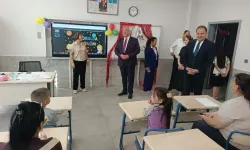 İl Müdürü Mehmet Nurettin Aras ve İlçe Müdürü Murat Çelik’ten miniklere ziyaret