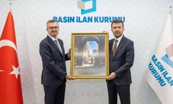 İletişim Başkanı Duran, Basın İlan Kurumu’nu ziyaret etti