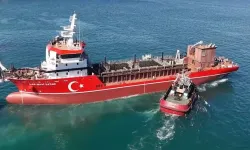 İlk yerli ve milli tarama gemisi "UAB Mavi Vatan" suya indirildi