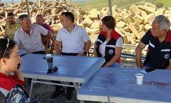 Karaisalı’da yangın mağdurları için ekipler sahada