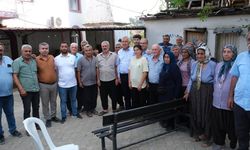 Karalar, yangından etkilenen mahalleleri ziyaret etti