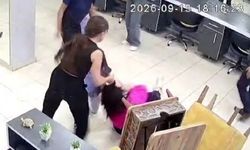Saç kesimi tartışması kavgaya dönüştü: Kuaföre saldırı kamerada