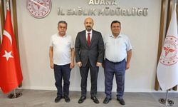 Sağlık-Sen Adana Şube Başkanı Nennioğlu’ndan İl Sağlık Müdürlüğü’ne ziyaret