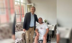 Tarık Özünal’dan Köprülü Mahalle Muhtarı Balaban’a geçmiş olsun ziyareti