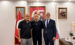 Vedat Gündoğan ve Bülent Yamaç’tan Erden Arat’a taziye ziyareti