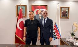 Vedat Gündoğan ve Vedat Yamaç’tan Erden Arat’a taziye ziyareti