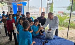 Yumurtalık Belediyesi öğrencileri döner ikramıyla buluşturdu