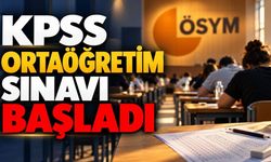 2026 KPSS Ortaöğretim sınavı başladı: 3 milyon aday ter döküyor