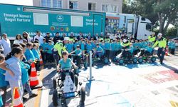 290 öğrenciye trafik eğitimi verildi