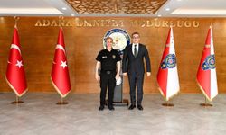 Adana’da güçlü koordinasyon: Başsavcı Vekili Gümüş'ten Emniyet Müdürü Arıkan’a ziyaret
