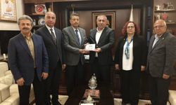 Adanalılar Derneğinden Güngör Geçer'e ziyaret