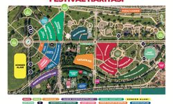 Dün kapılarını açan 10. Uluslararası Adana Lezzet Festivali'nde alan haritası paylaşıldı