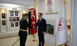 Feke Kaymakamlığında bayram tebrikleri kabul edildi