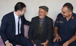 Feke’nin yaşayan çınarına vefa ziyareti