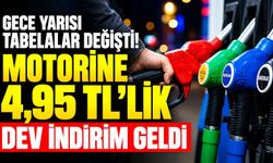 Gece yarısı tabelalar değişti! Motorine 4,95 TL’lik dev indirim geldi