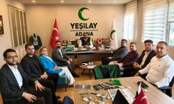 Gençlik ve sağlıklı yaşam için güç birliği: TÜGVA’dan Yeşilay Adana Şubesi’ne ziyaret