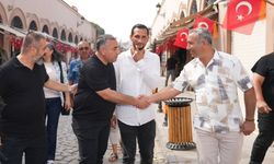 Güngör Geçer’den festivalin son gününde esnaf turu