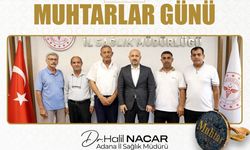 Halil Nacar Muhtarlar Gününü kutladı