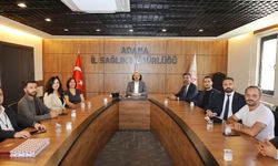 İl Sağlık Müdürü Halil Nacar'a sendika temsilcilerinden ziyaret