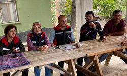 Karaisalı'da zeytin üreticilerine yönelik saha çalışması