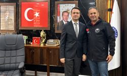 Kozan İlçe Tarım Müdürü Karataş'tan Emniyet Müdürü Alptekin'e ziyaret