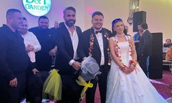Kozan’daki düğünde damada keçi sürprizi