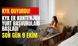 KYK ek kontenjan yurt başvuruları başladı