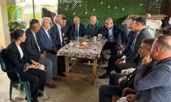 MHP'li Yıldırım Yumurtalık'ta! Çiftçilerin sulama sorunları gündeme geldi