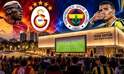 Sarıçam'da Fenerbahçe-Galatasaray derbisi dev ekranda!