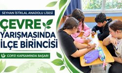 Seyhan İstiklal Anadolu Lisesi COP31 çevre yarışmasında ilçe birincisi oldu
